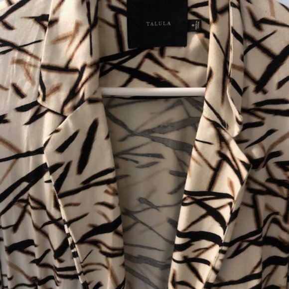 Talula animal print blazer size 0 (XS/S) - Picture 2 of 4